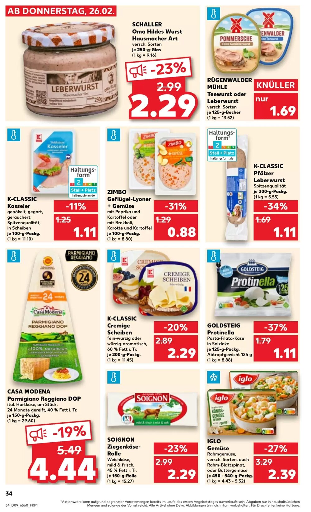 Kaufland Prospekt (ab 25.02.2026) zum Blättern - Seite 34