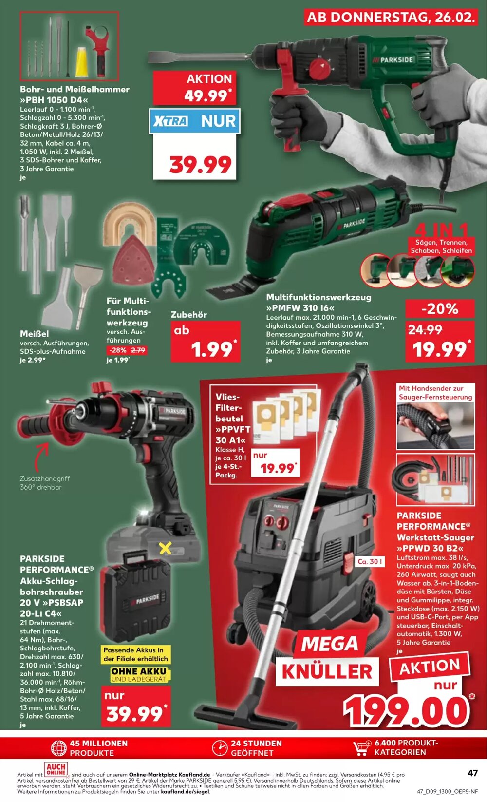 Kaufland Prospekt (ab 25.02.2026) zum Blättern - Seite 47