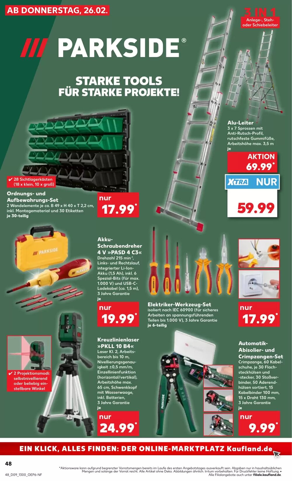 Kaufland Prospekt (ab 25.02.2026) zum Blättern - Seite 48