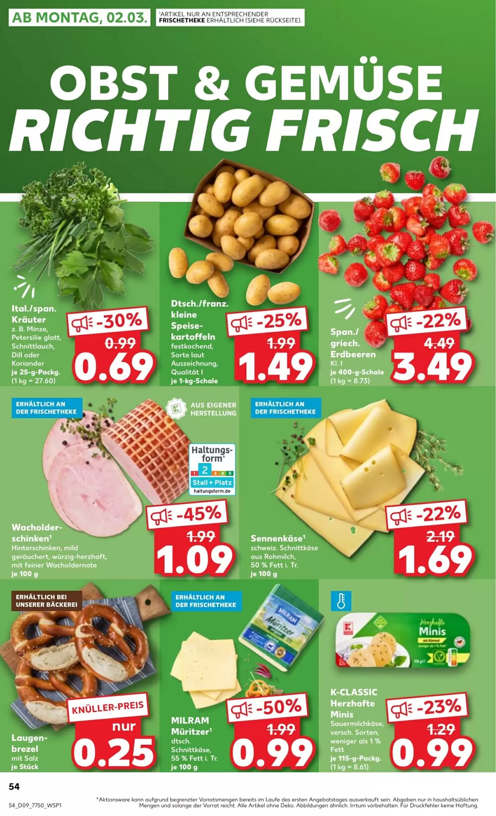 Kaufland Prospekt (ab 25.02.2026) zum Blättern - Seite 54