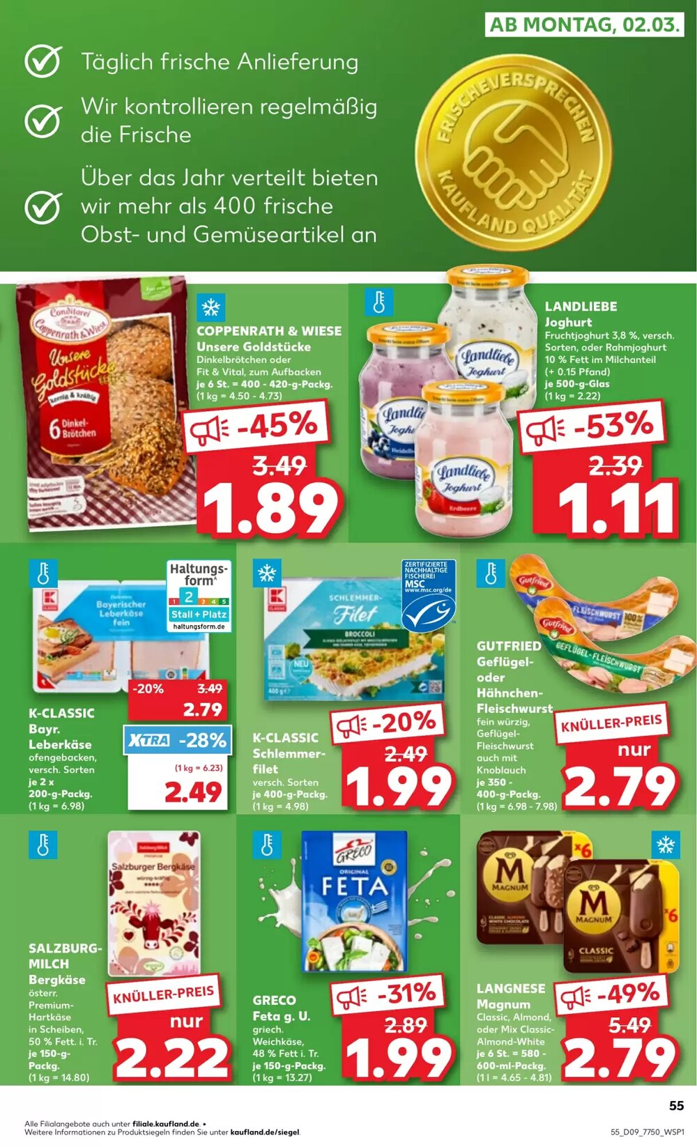 Kaufland Prospekt (ab 25.02.2026) zum Blättern - Seite 55