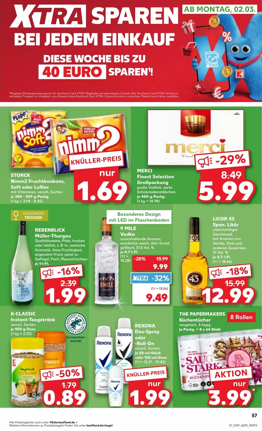 Kaufland Prospekt (ab 25.02.2026) zum Blättern - Seite 57