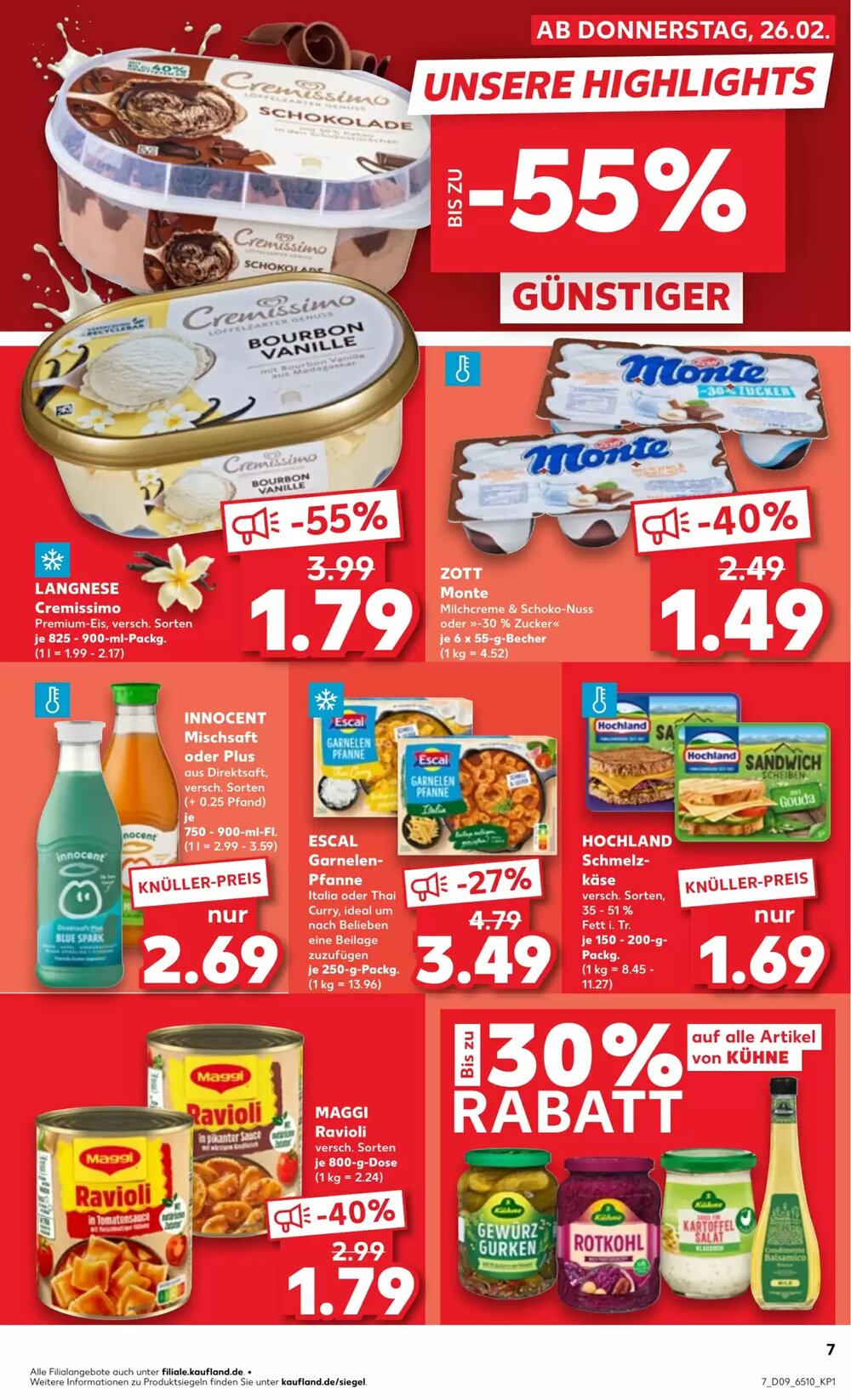 Kaufland Prospekt (ab 25.02.2026) zum Blättern - Seite 7