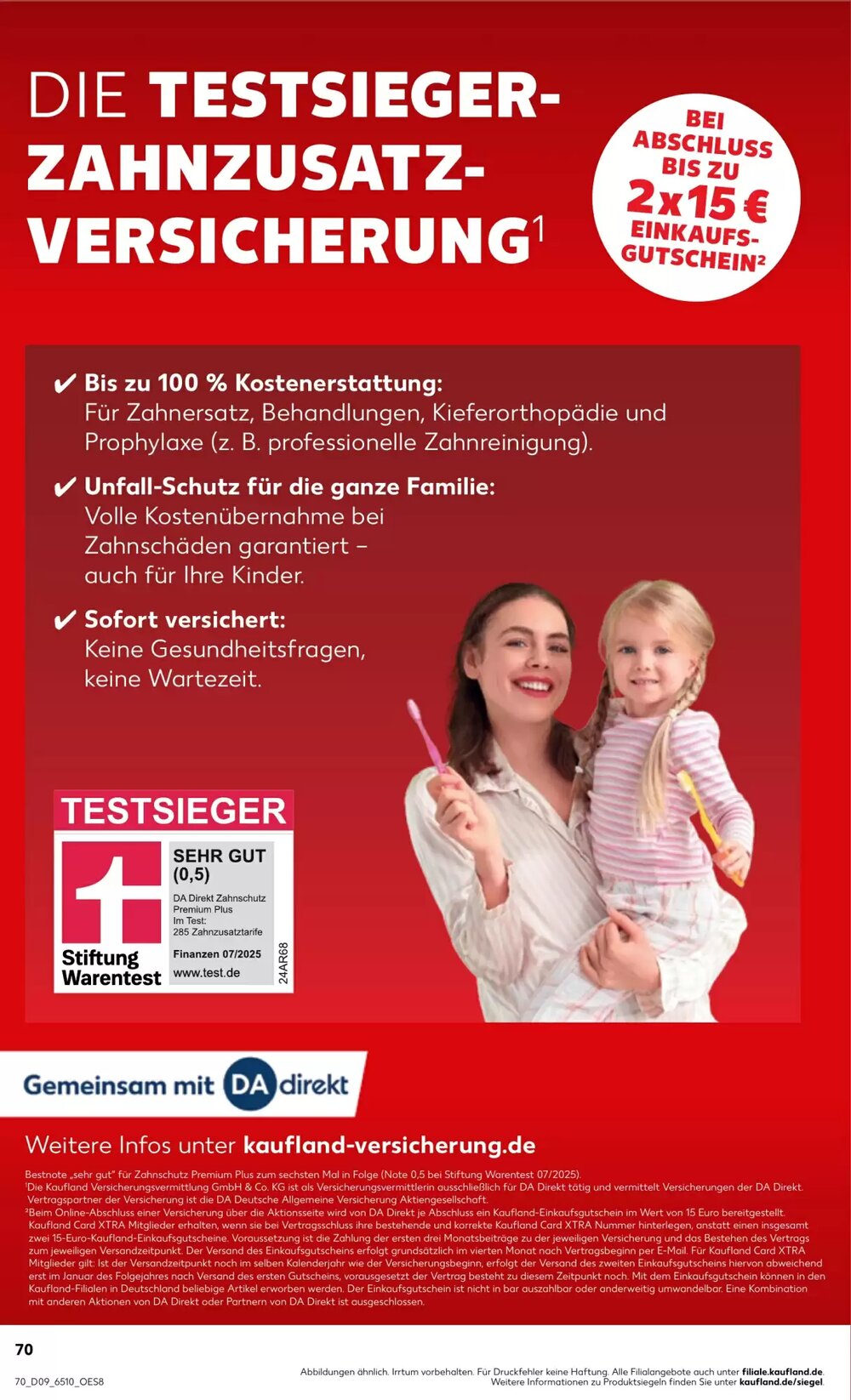 Kaufland Prospekt (ab 25.02.2026) zum Blättern - Seite 70