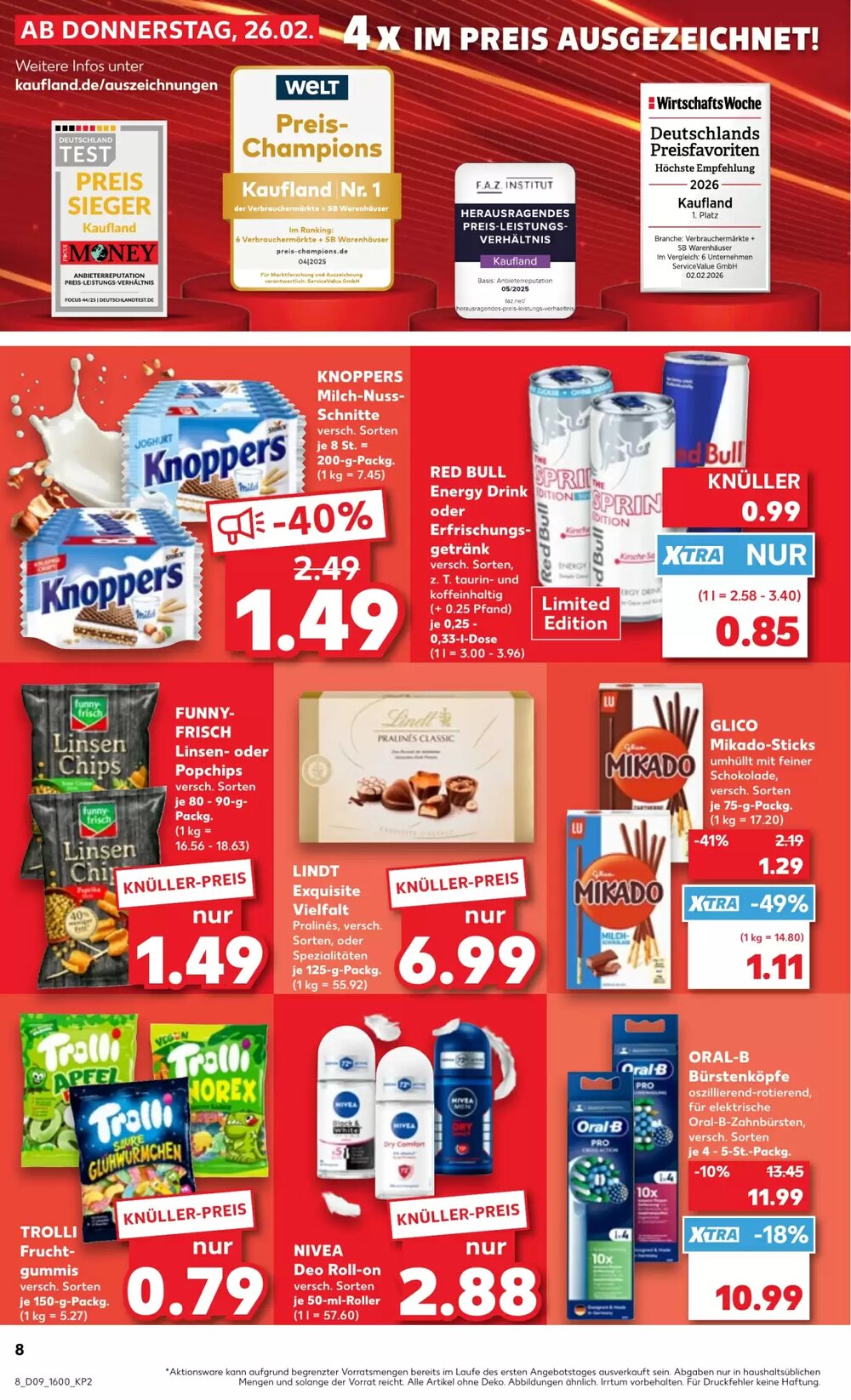Kaufland Prospekt (ab 25.02.2026) zum Blättern - Seite 8
