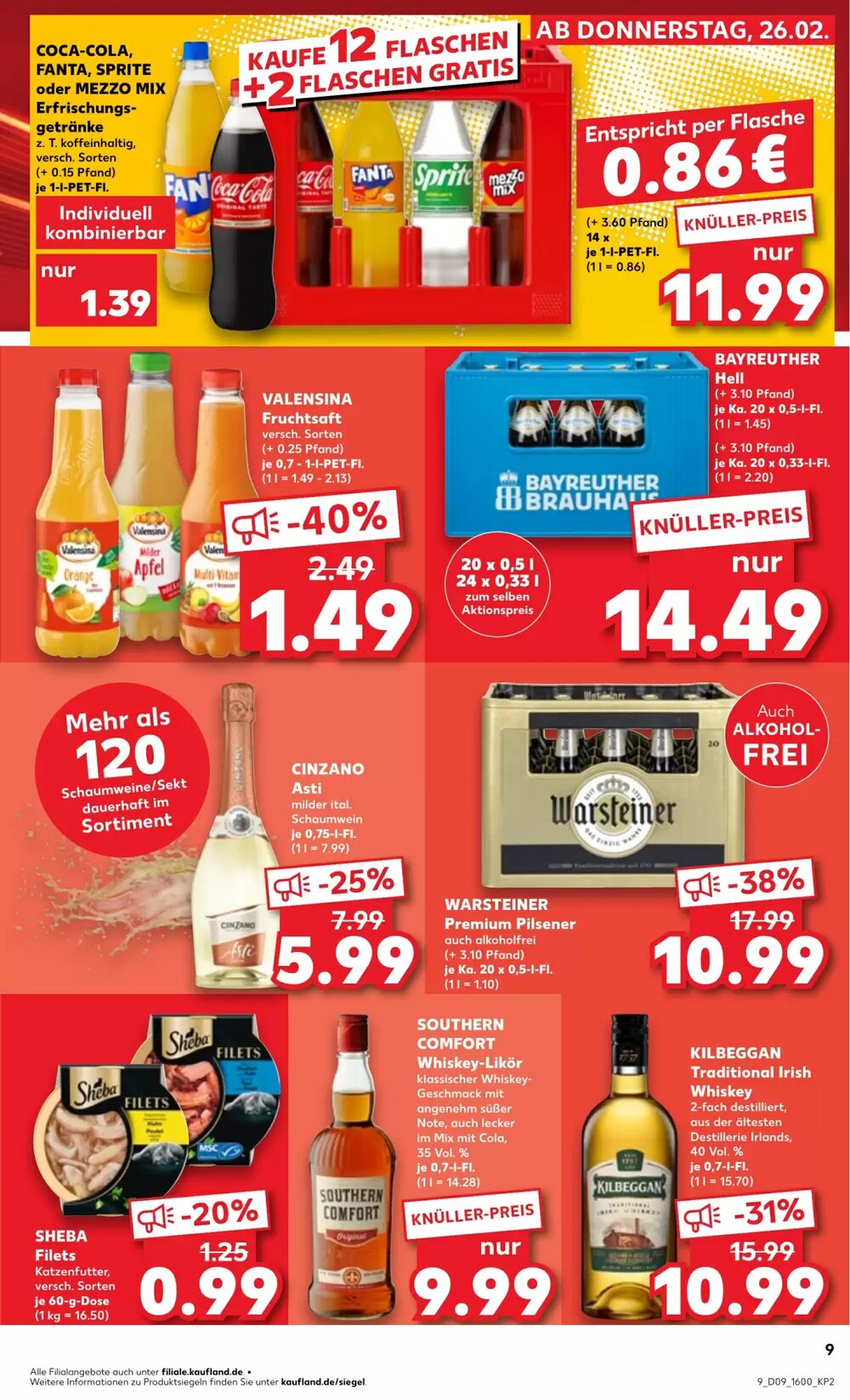 Kaufland Prospekt (ab 25.02.2026) zum Blättern - Seite 9
