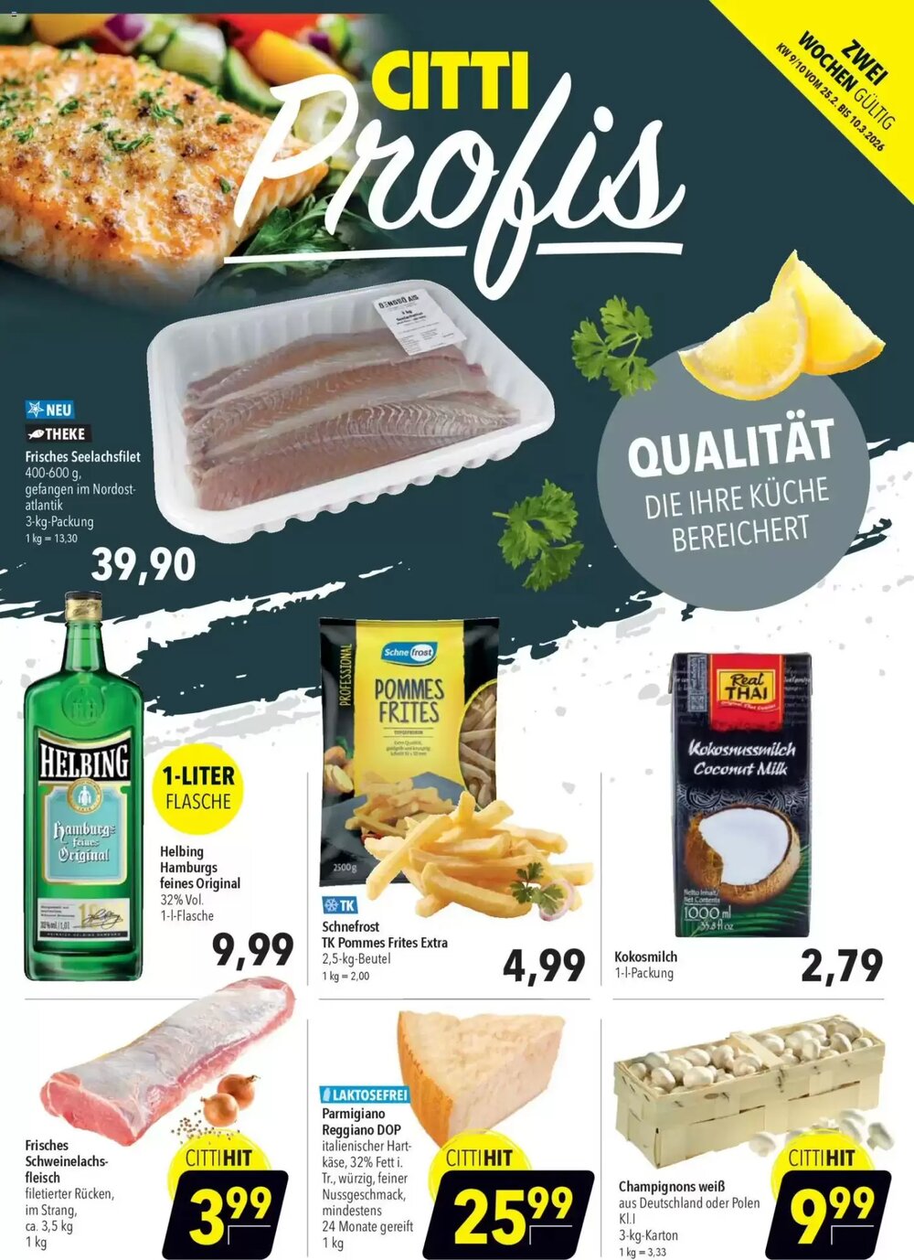 CITTI Markt Prospekt (ab 25.02.2026) zum Blättern - Seite 1