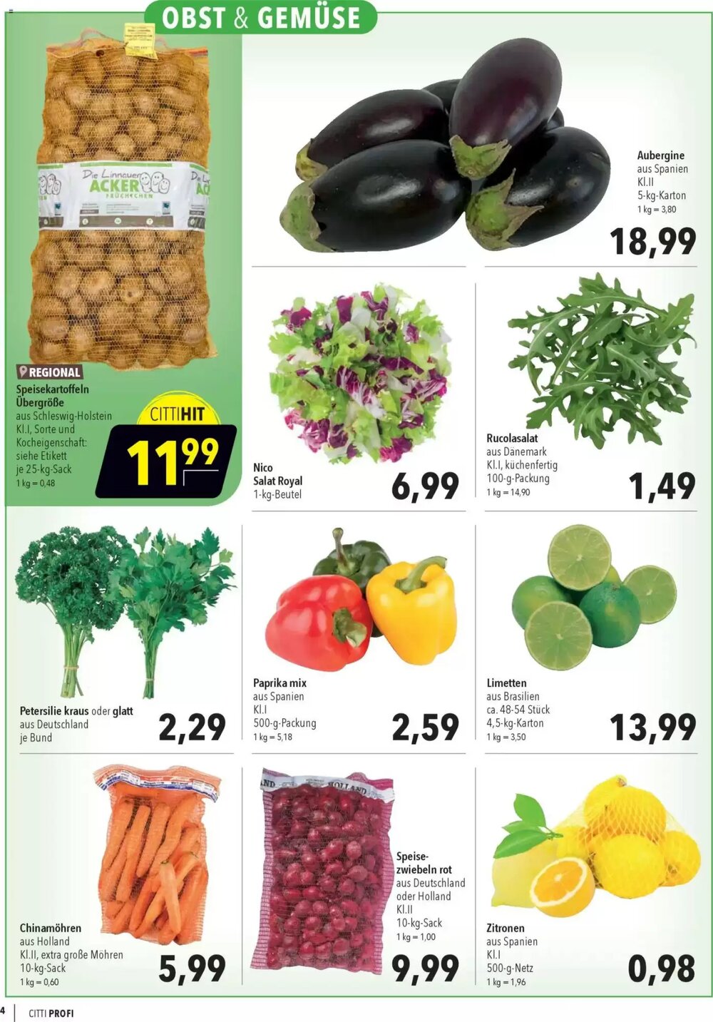 CITTI Markt Prospekt (ab 25.02.2026) zum Blättern - Seite 4