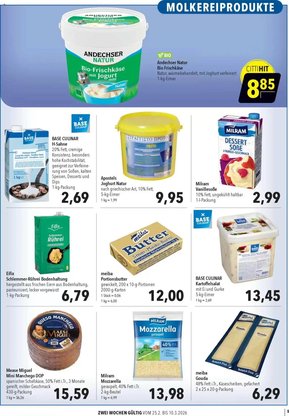 CITTI Markt Prospekt (ab 25.02.2026) zum Blättern - Seite 5