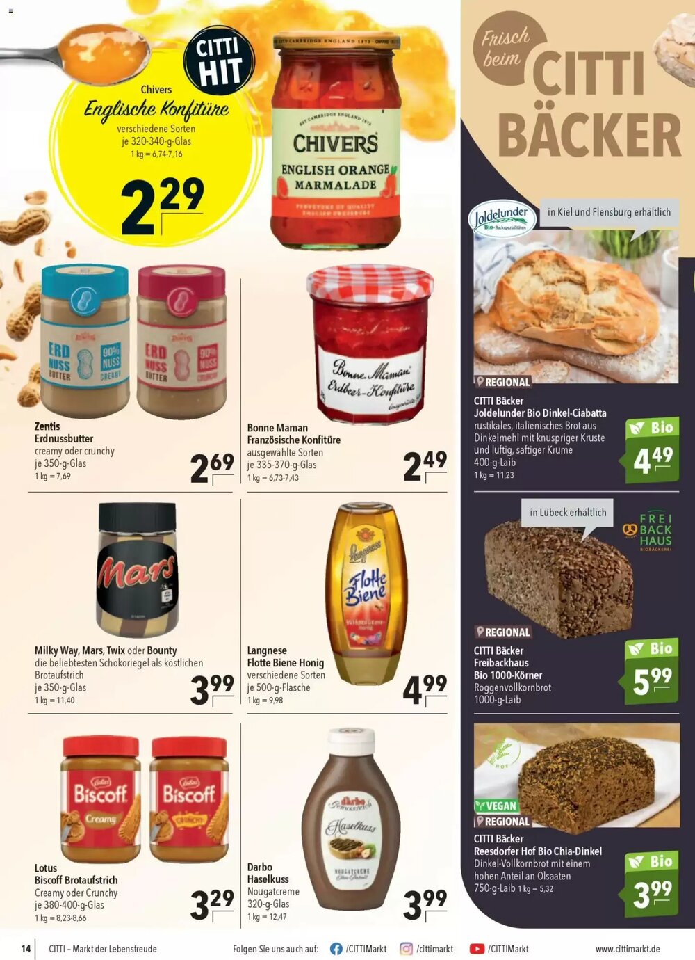 CITTI Markt Prospekt (ab 25.02.2026) zum Blättern - Seite 14