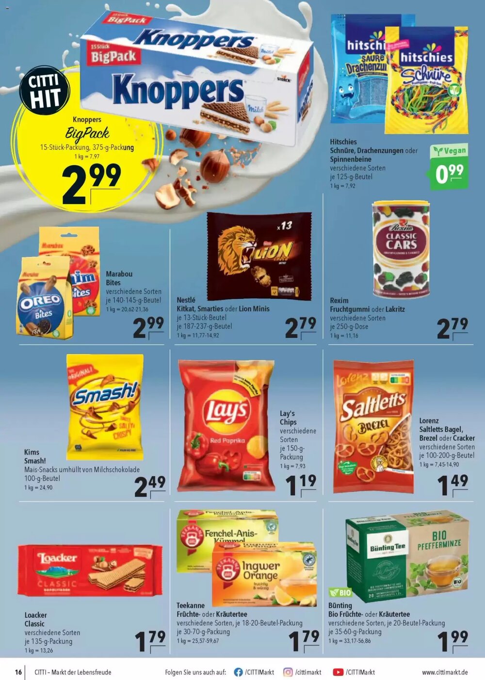 CITTI Markt Prospekt (ab 25.02.2026) zum Blättern - Seite 16