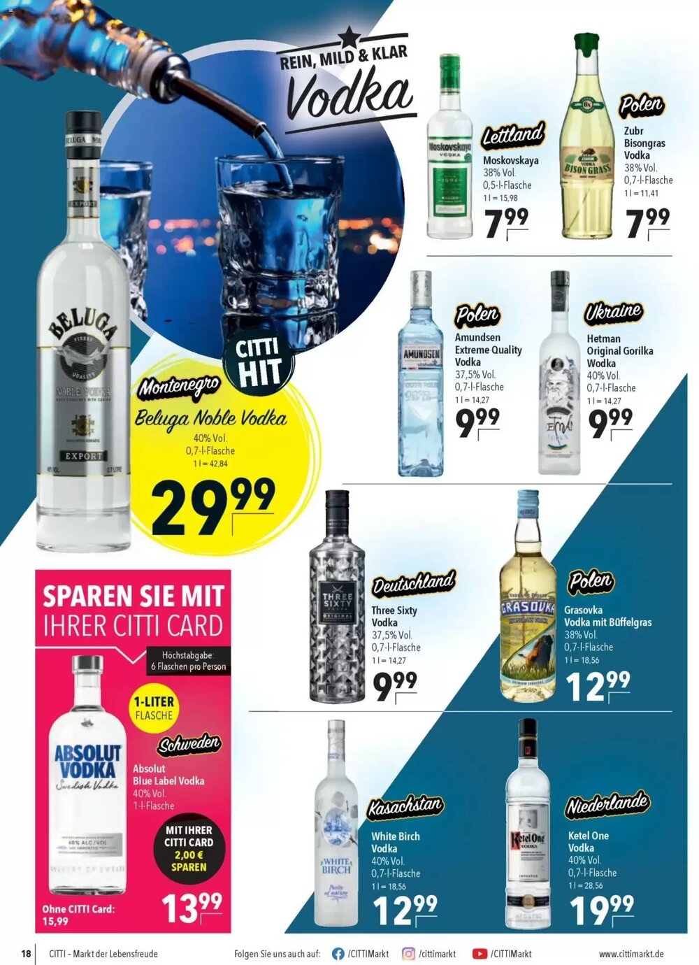 CITTI Markt Prospekt (ab 25.02.2026) zum Blättern - Seite 18