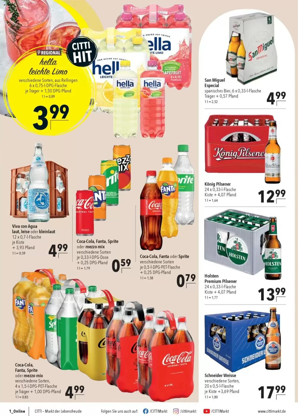 CITTI Markt Prospekt (ab 25.02.2026) zum Blättern - Seite 22