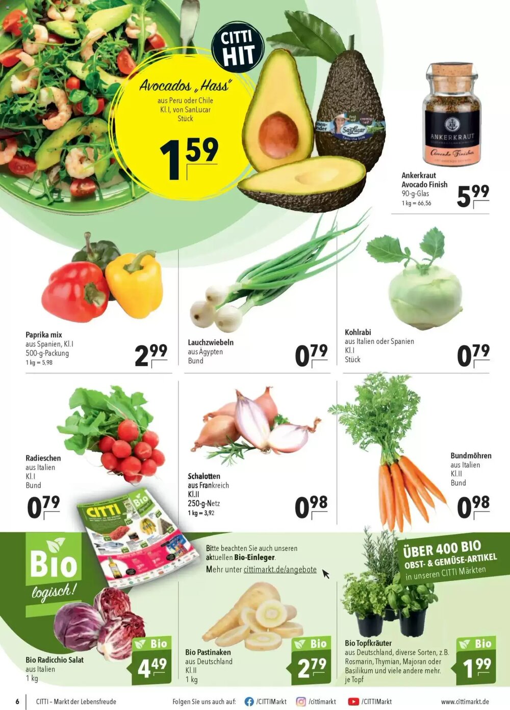 CITTI Markt Prospekt (ab 25.02.2026) zum Blättern - Seite 6