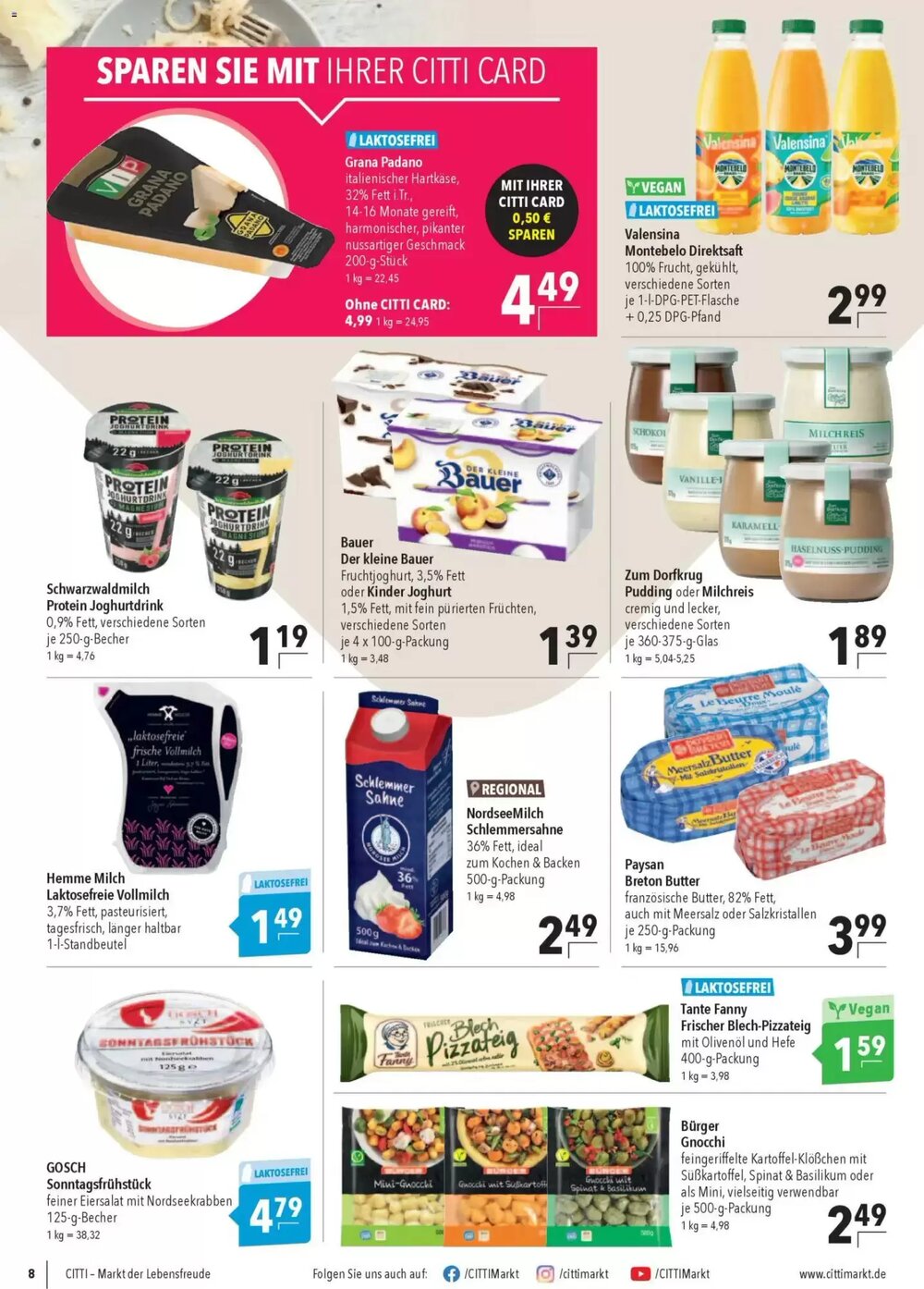 CITTI Markt Prospekt (ab 25.02.2026) zum Blättern - Seite 8