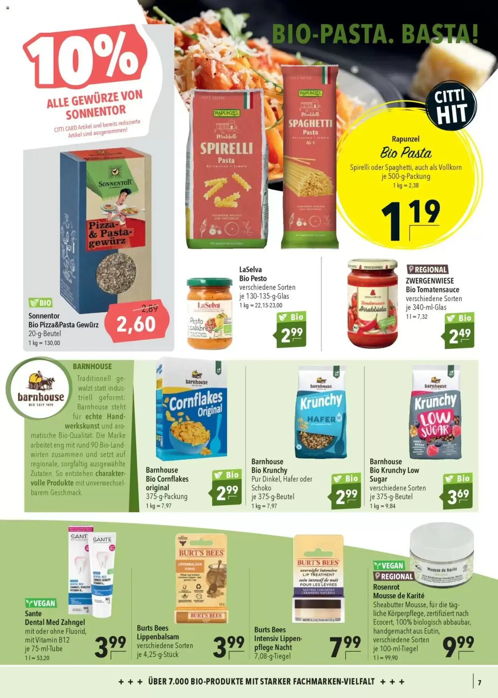 CITTI Markt Prospekt (ab 25.02.2026) zum Blättern - Seite 7