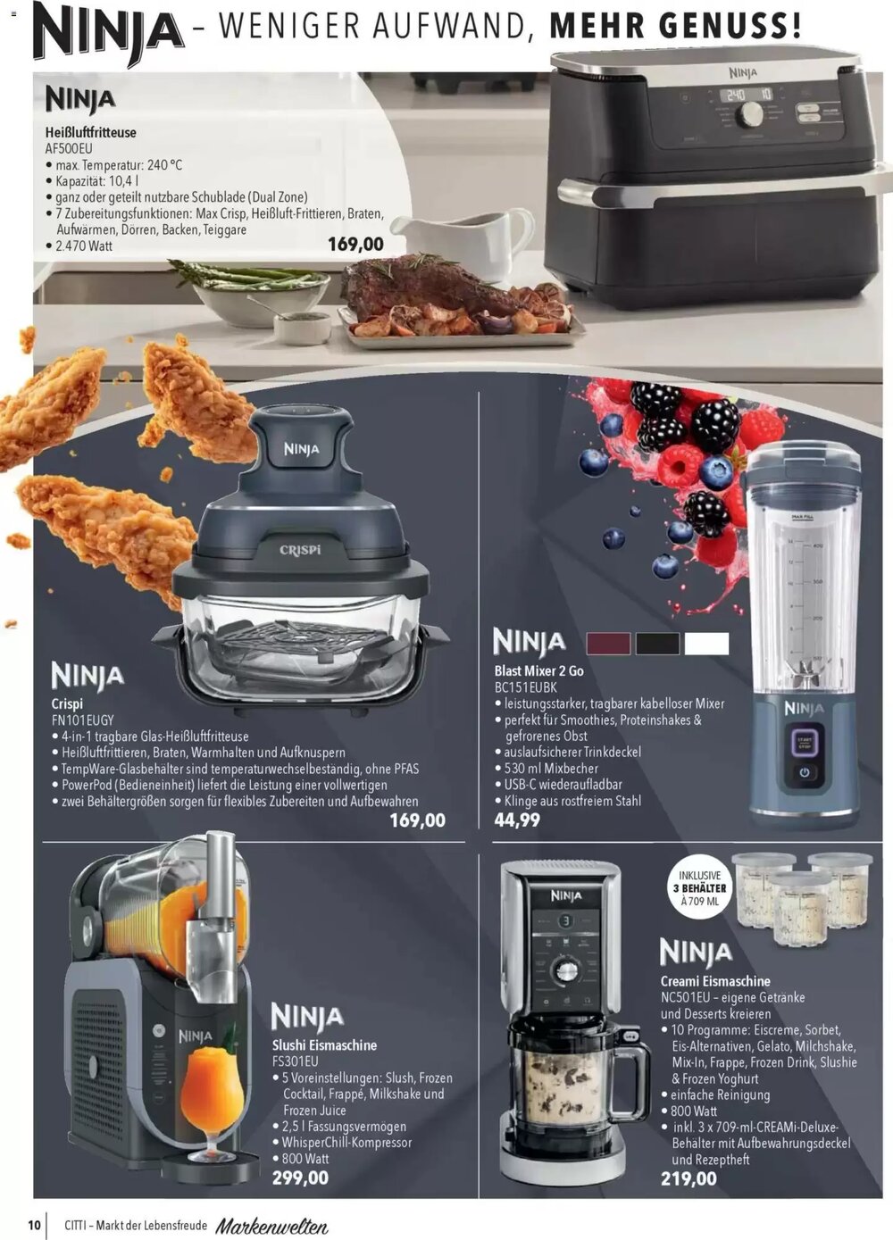 CITTI Markt Prospekt (ab 25.02.2026) zum Blättern - Seite 10