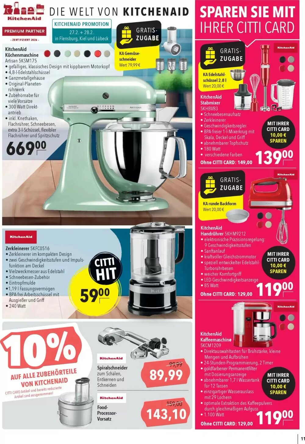 CITTI Markt Prospekt (ab 25.02.2026) zum Blättern - Seite 11