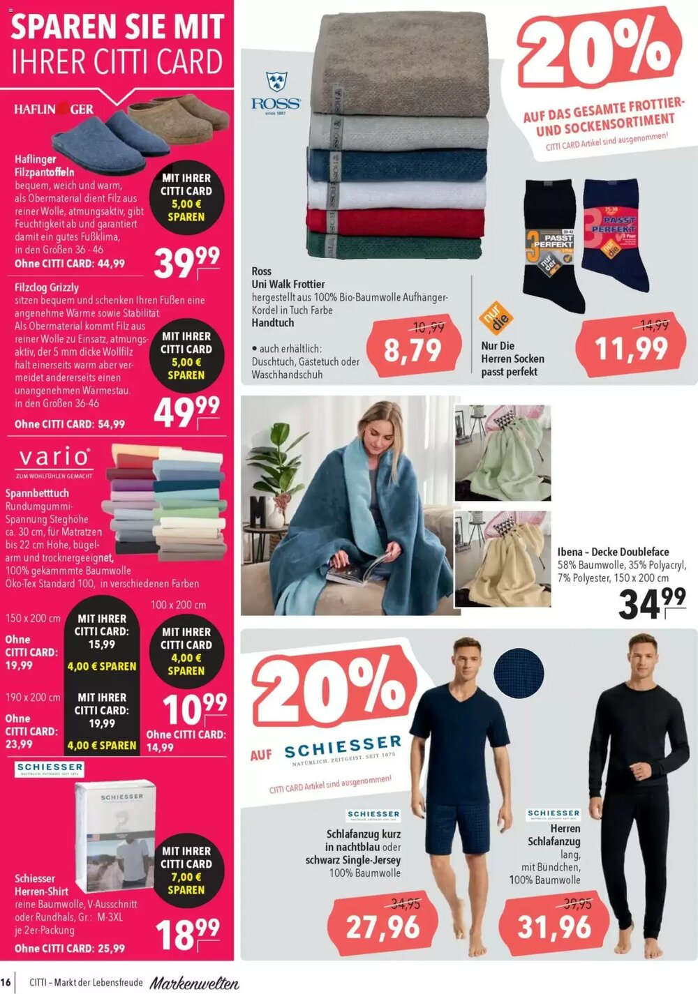 CITTI Markt Prospekt (ab 25.02.2026) zum Blättern - Seite 16