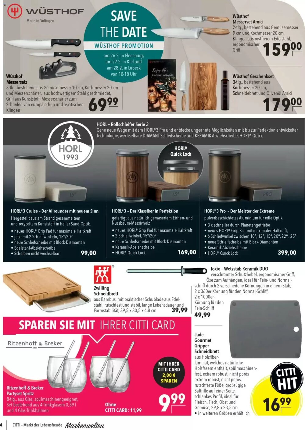 CITTI Markt Prospekt (ab 25.02.2026) zum Blättern - Seite 4