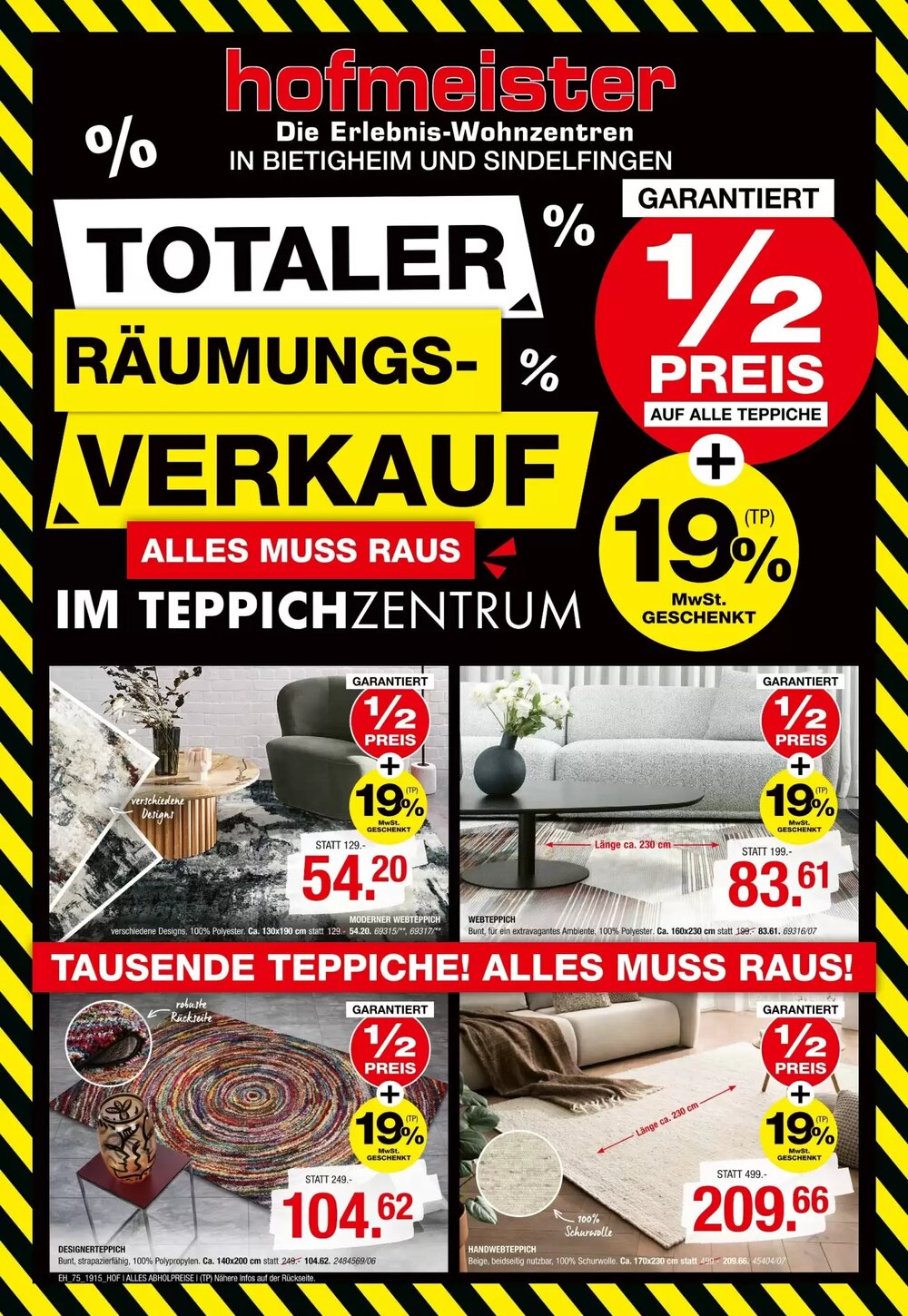 Hofmeister Prospekt (ab 25.02.2026) zum Blättern - Seite 1