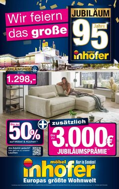 Möbel Inhofer Prospekt (ab 25.02.2026) zum Blättern