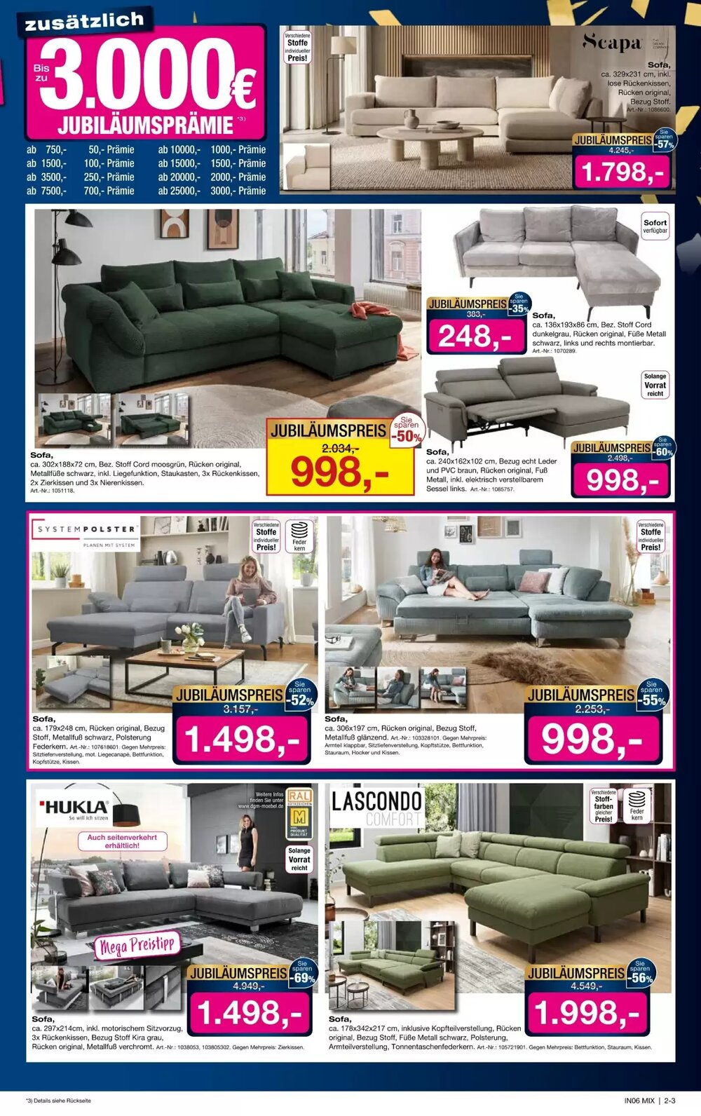 Möbel Inhofer Prospekt (ab 25.02.2026) zum Blättern - Seite 3
