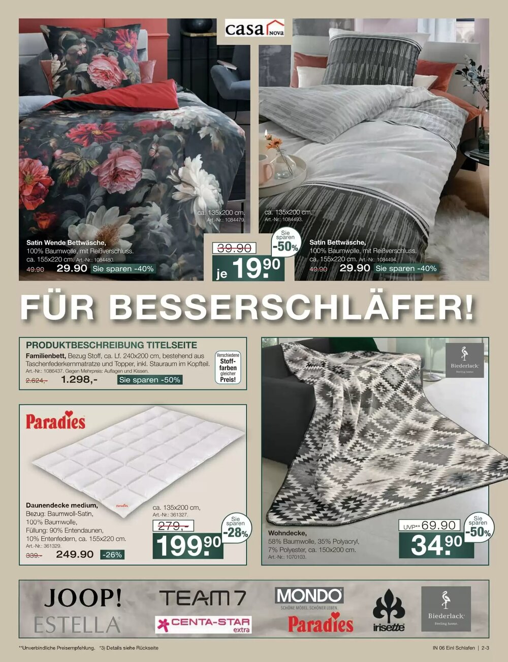 Möbel Inhofer Prospekt (ab 25.02.2026) zum Blättern - Seite 3