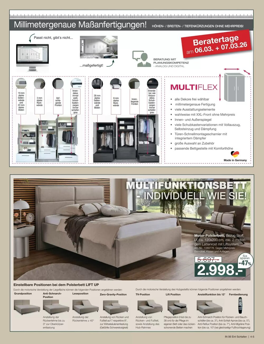 Möbel Inhofer Prospekt (ab 25.02.2026) zum Blättern - Seite 5