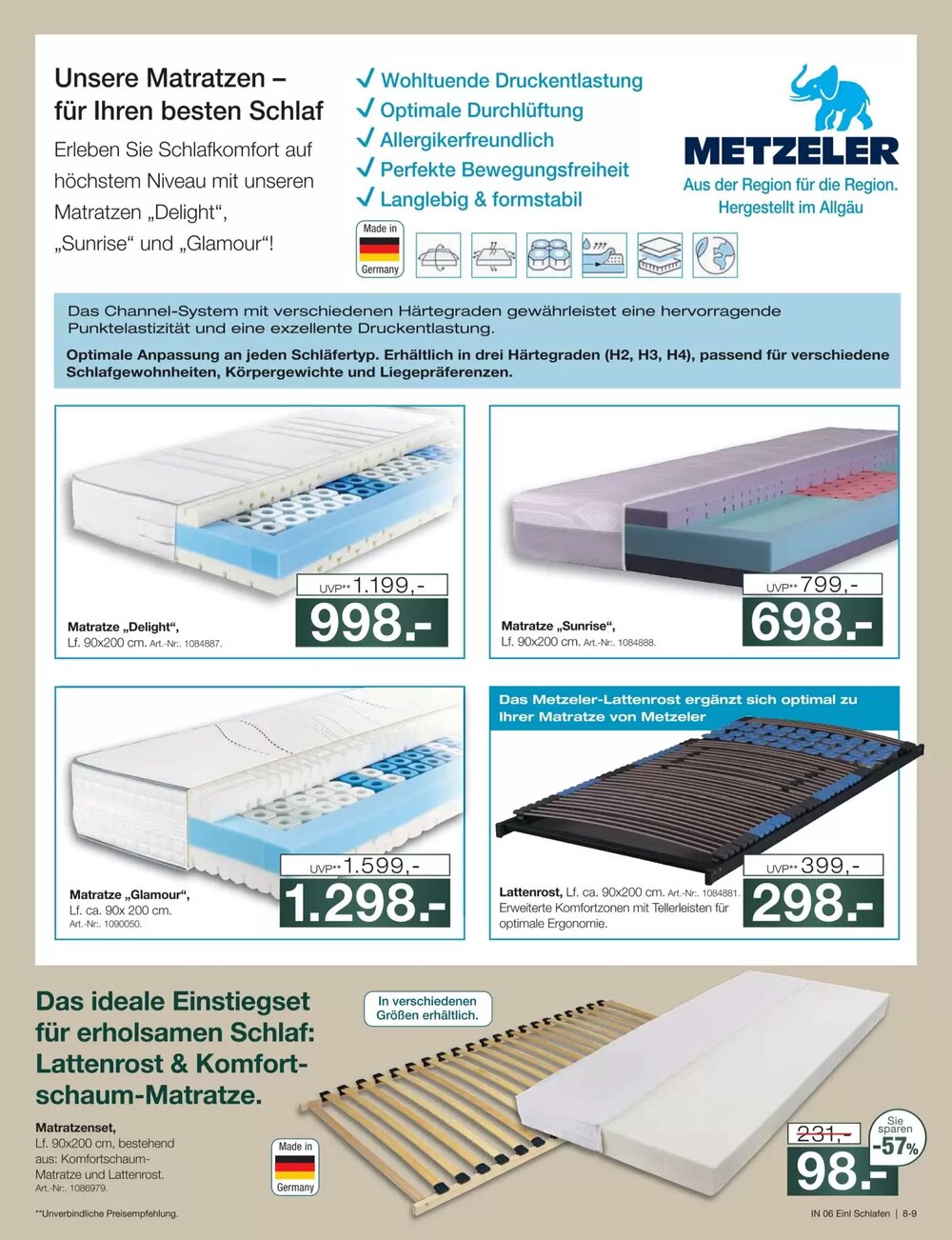 Möbel Inhofer Prospekt (ab 25.02.2026) zum Blättern - Seite 9