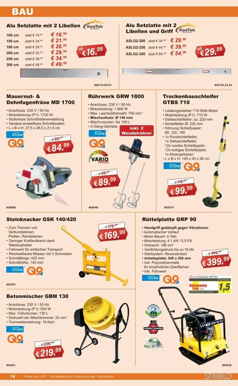 Stabilo Fachmarkt Prospekt (ab 25.02.2026) zum Blättern - Seite 14