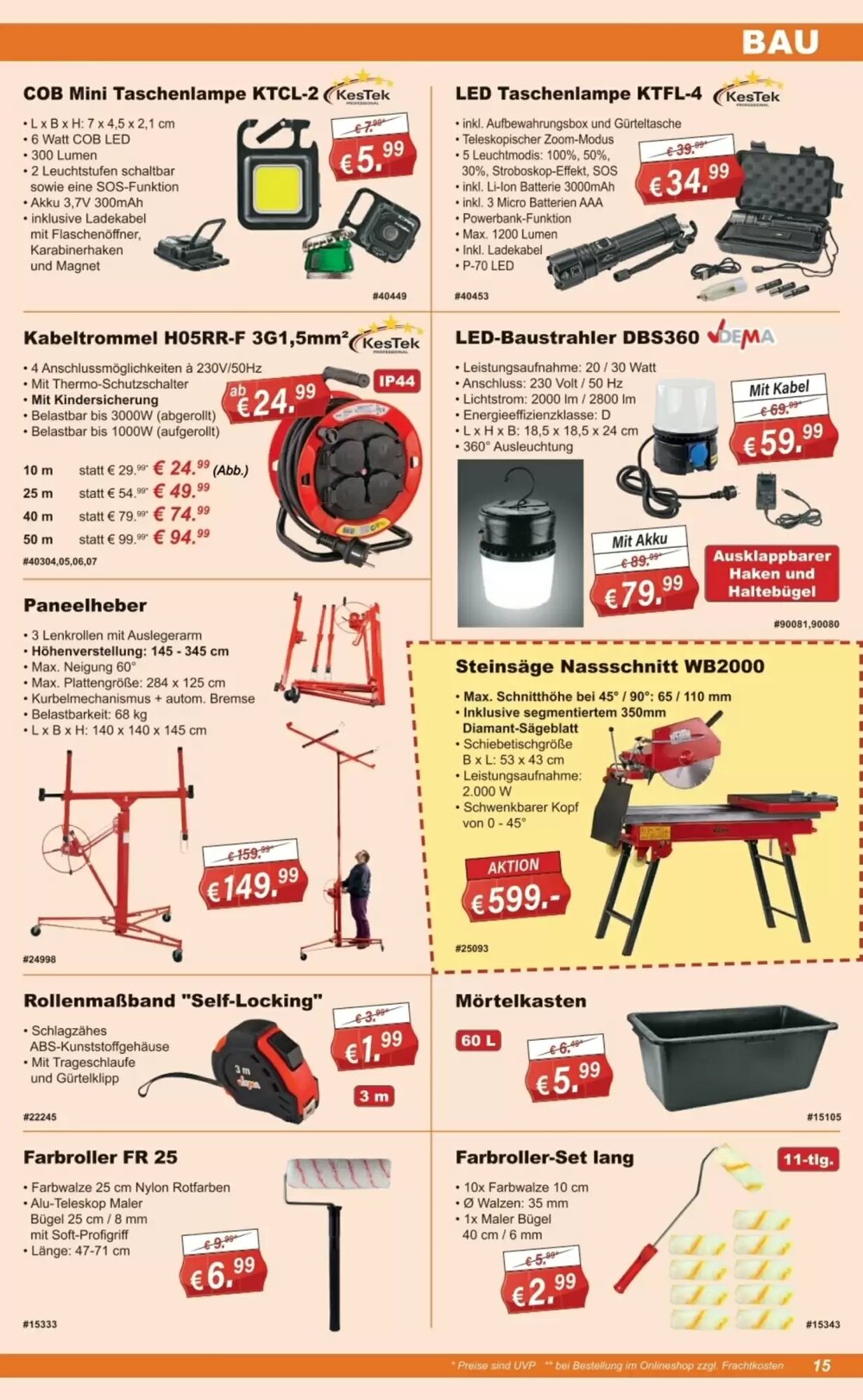 Stabilo Fachmarkt Prospekt (ab 25.02.2026) zum Blättern - Seite 15