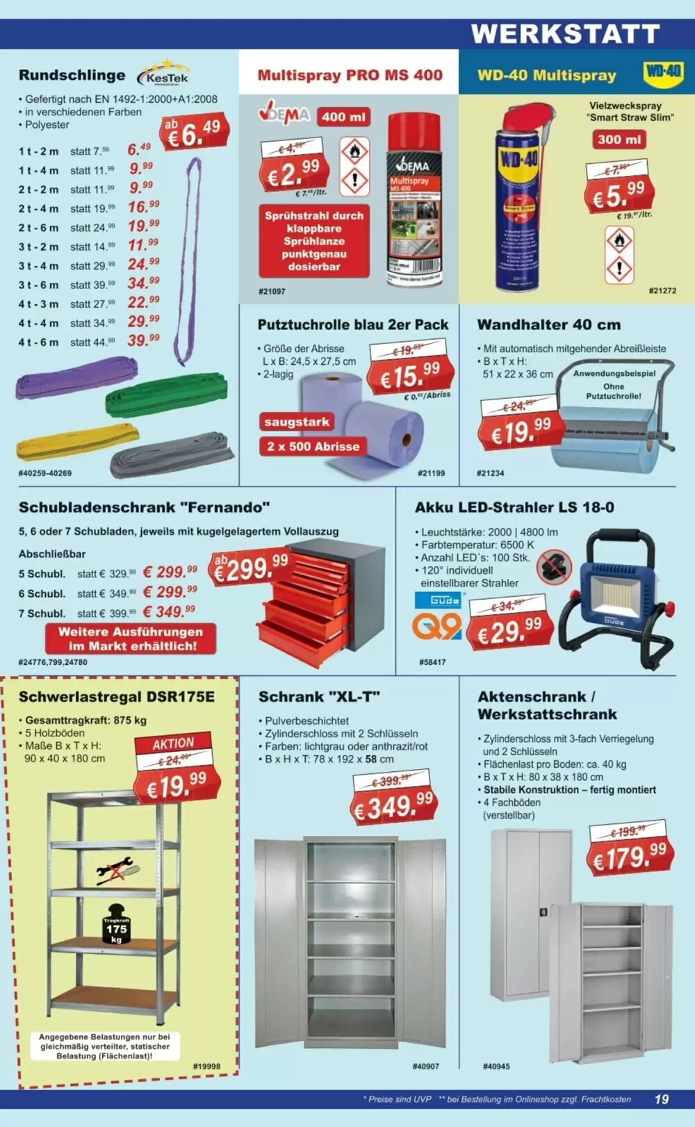 Stabilo Fachmarkt Prospekt (ab 25.02.2026) zum Blättern - Seite 19
