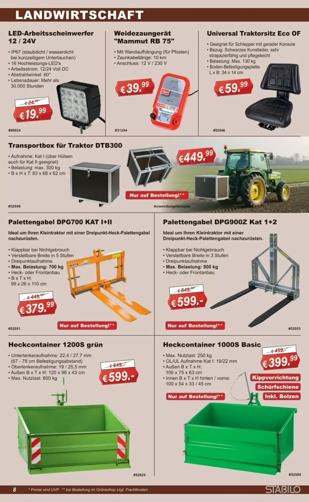 Stabilo Fachmarkt Prospekt (ab 25.02.2026) zum Blättern - Seite 8