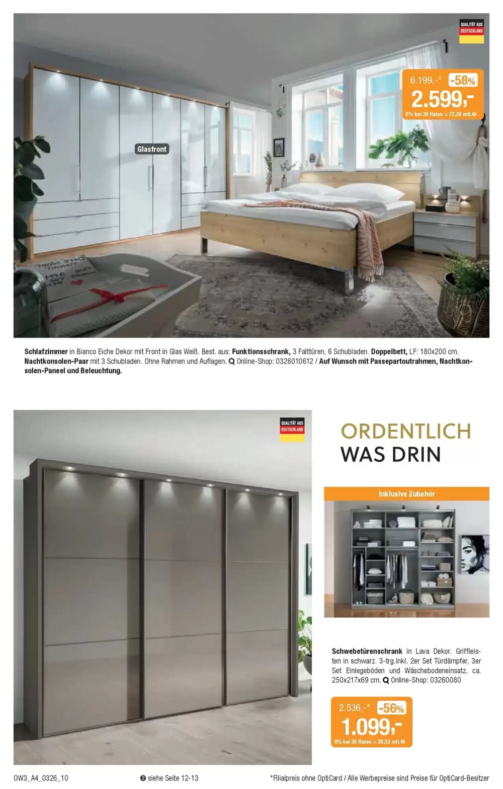 Opti Wohnwelt Prospekt (ab 25.02.2026) zum Blättern - Seite 10