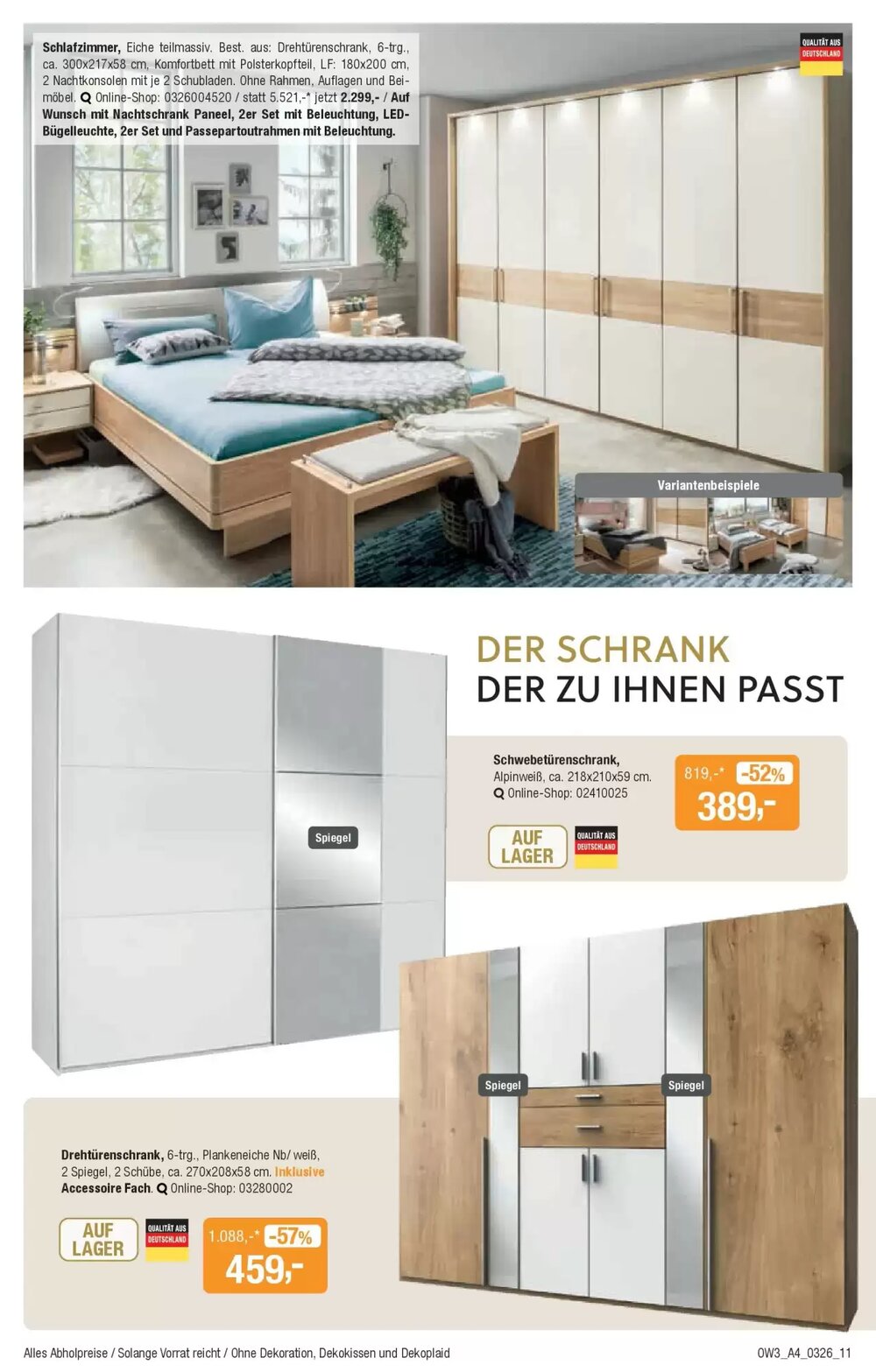 Opti Wohnwelt Prospekt (ab 25.02.2026) zum Blättern - Seite 11