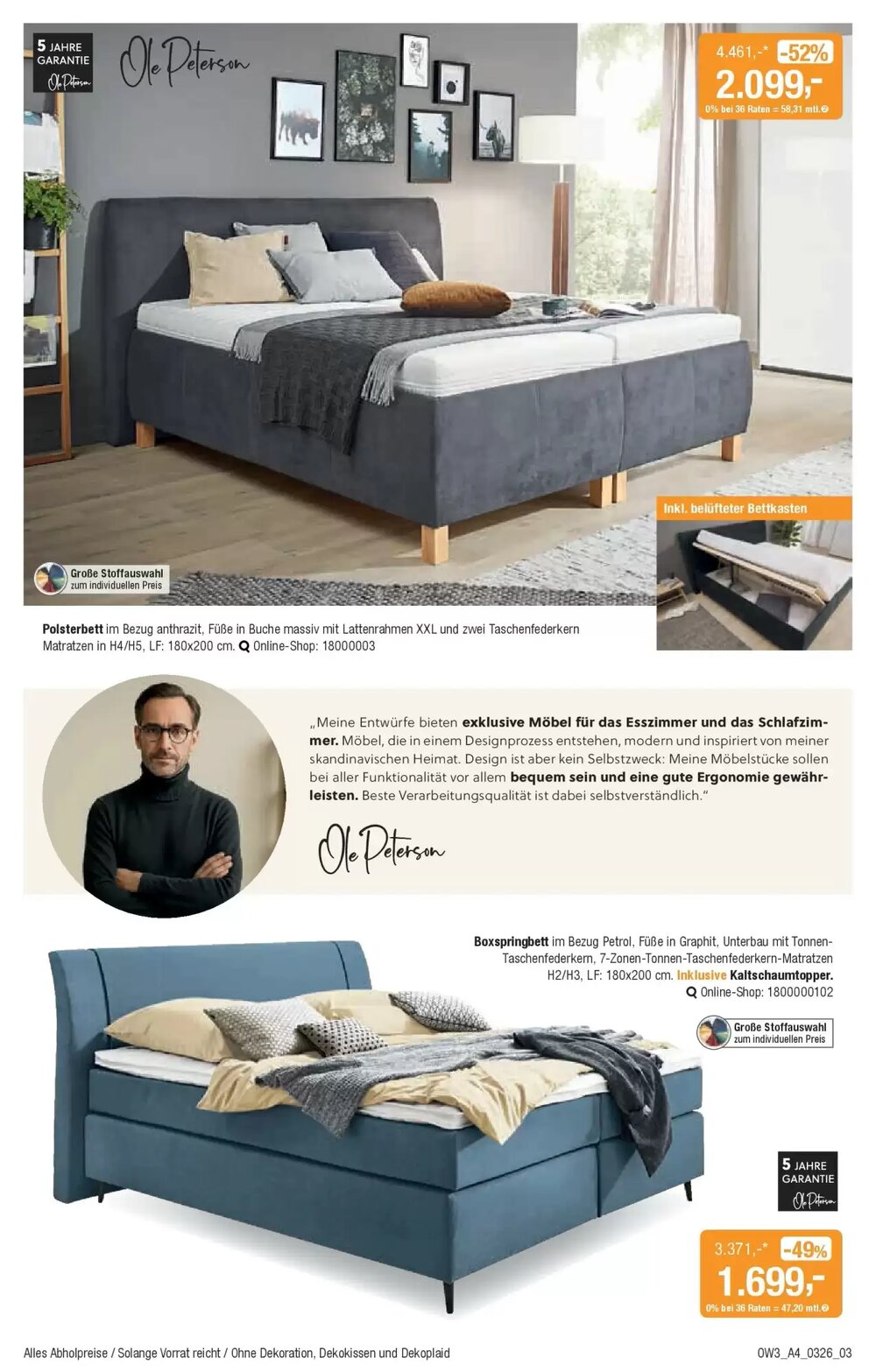 Opti Wohnwelt Prospekt (ab 25.02.2026) zum Blättern - Seite 3