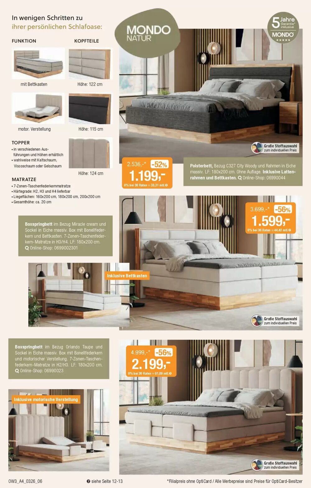 Opti Wohnwelt Prospekt (ab 25.02.2026) zum Blättern - Seite 6