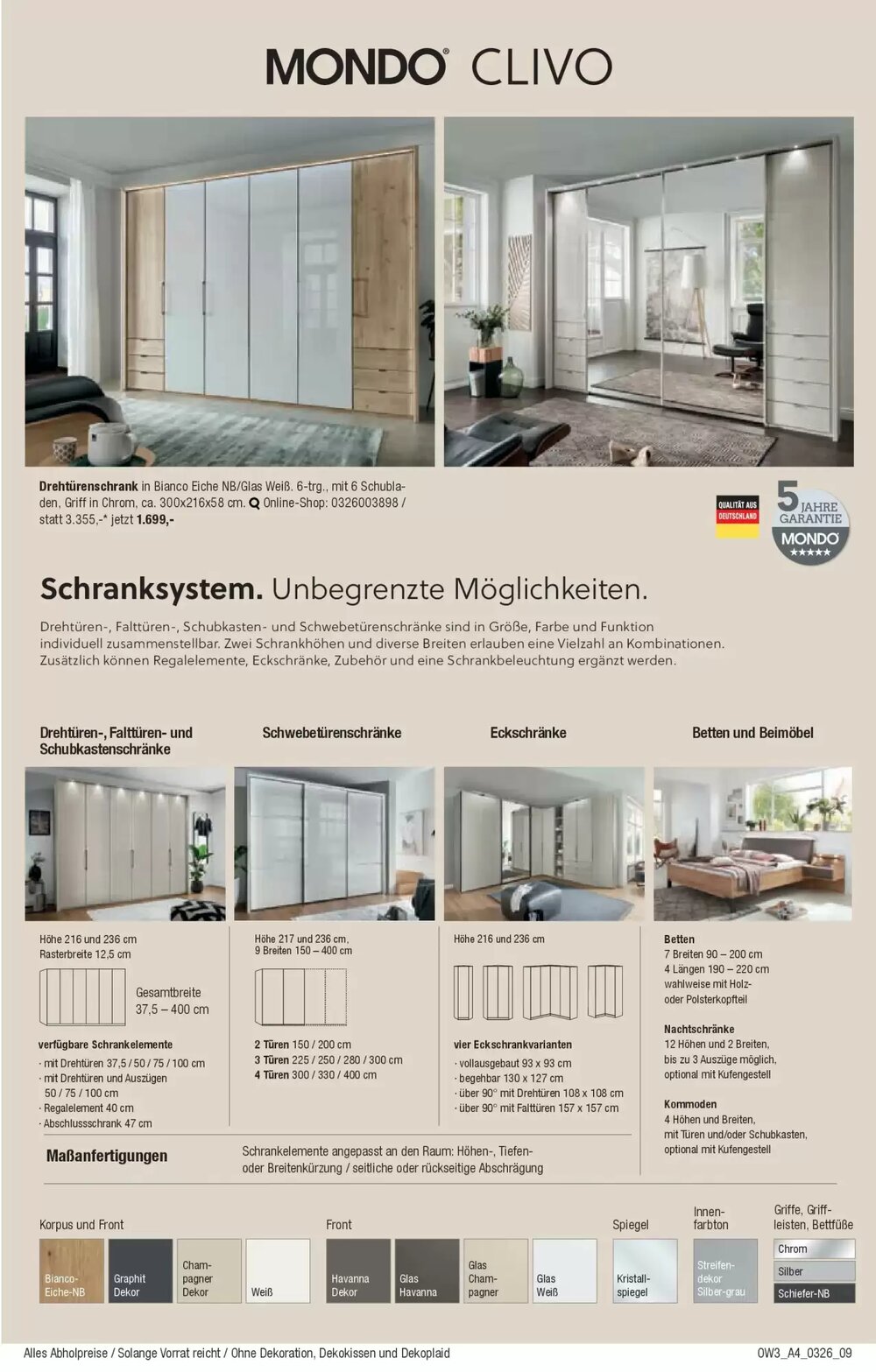 Opti Wohnwelt Prospekt (ab 25.02.2026) zum Blättern - Seite 9