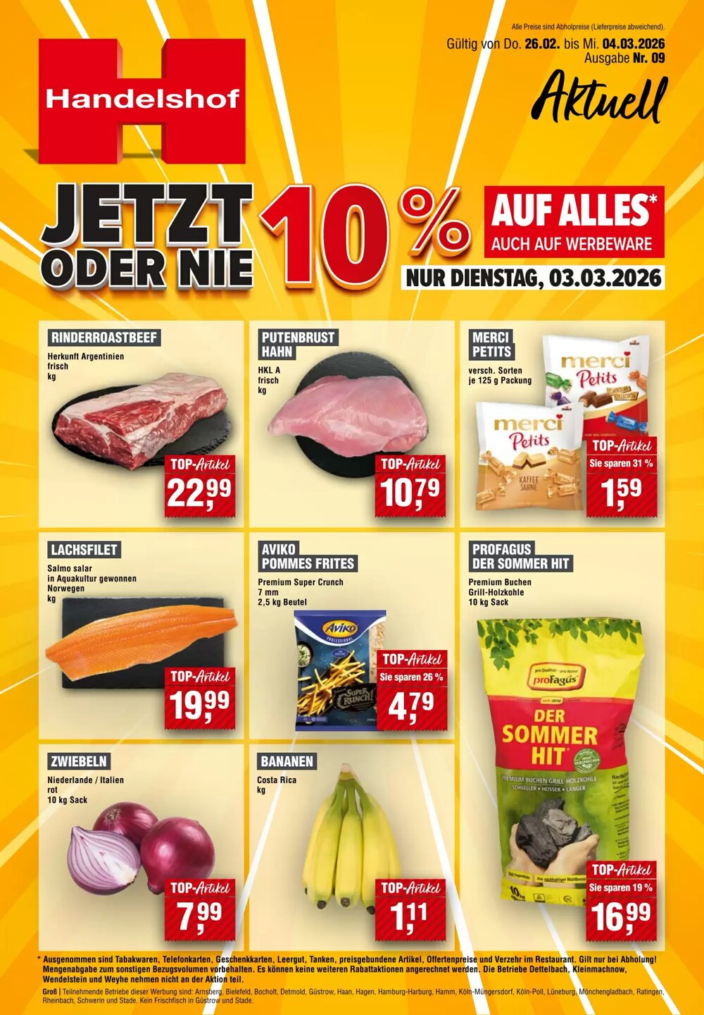 Handelshof Prospekt (ab 26.02.2026) zum Blättern - Seite 1