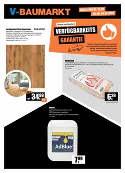 V Baumarkt Prospekt (ab 26.02.2026) zum Blättern