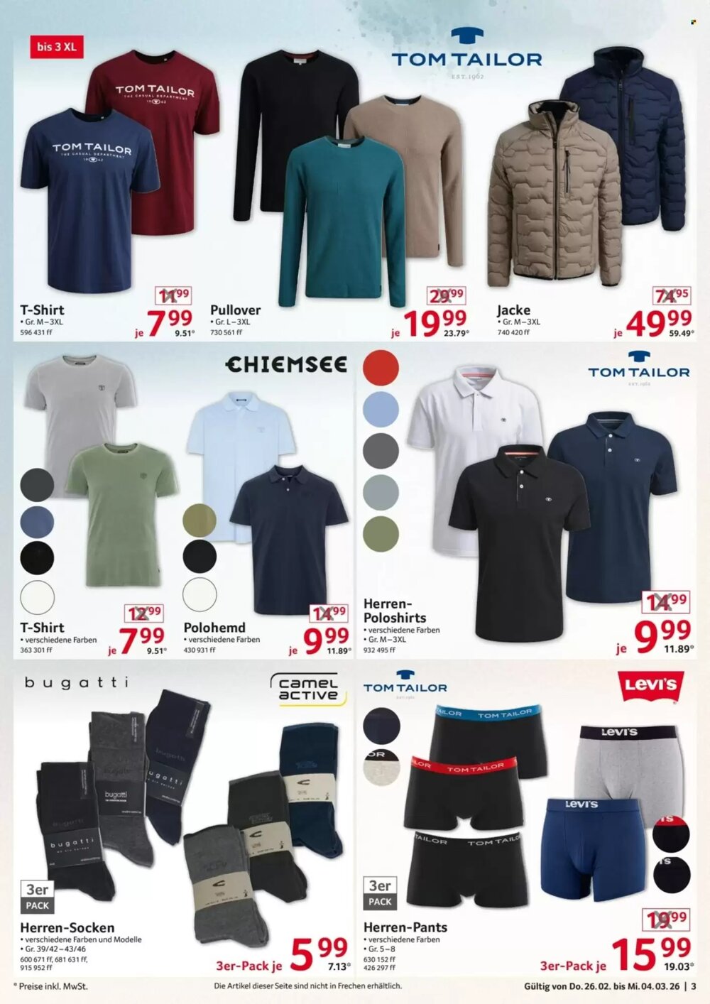 Selgros Prospekt (ab 26.02.2026) zum Blättern - Seite 3