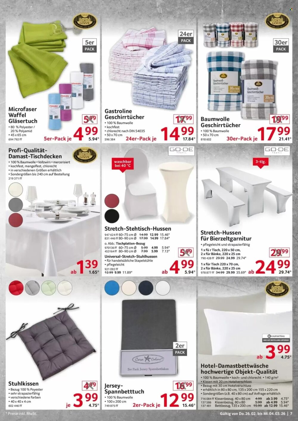 Selgros Prospekt (ab 26.02.2026) zum Blättern - Seite 7