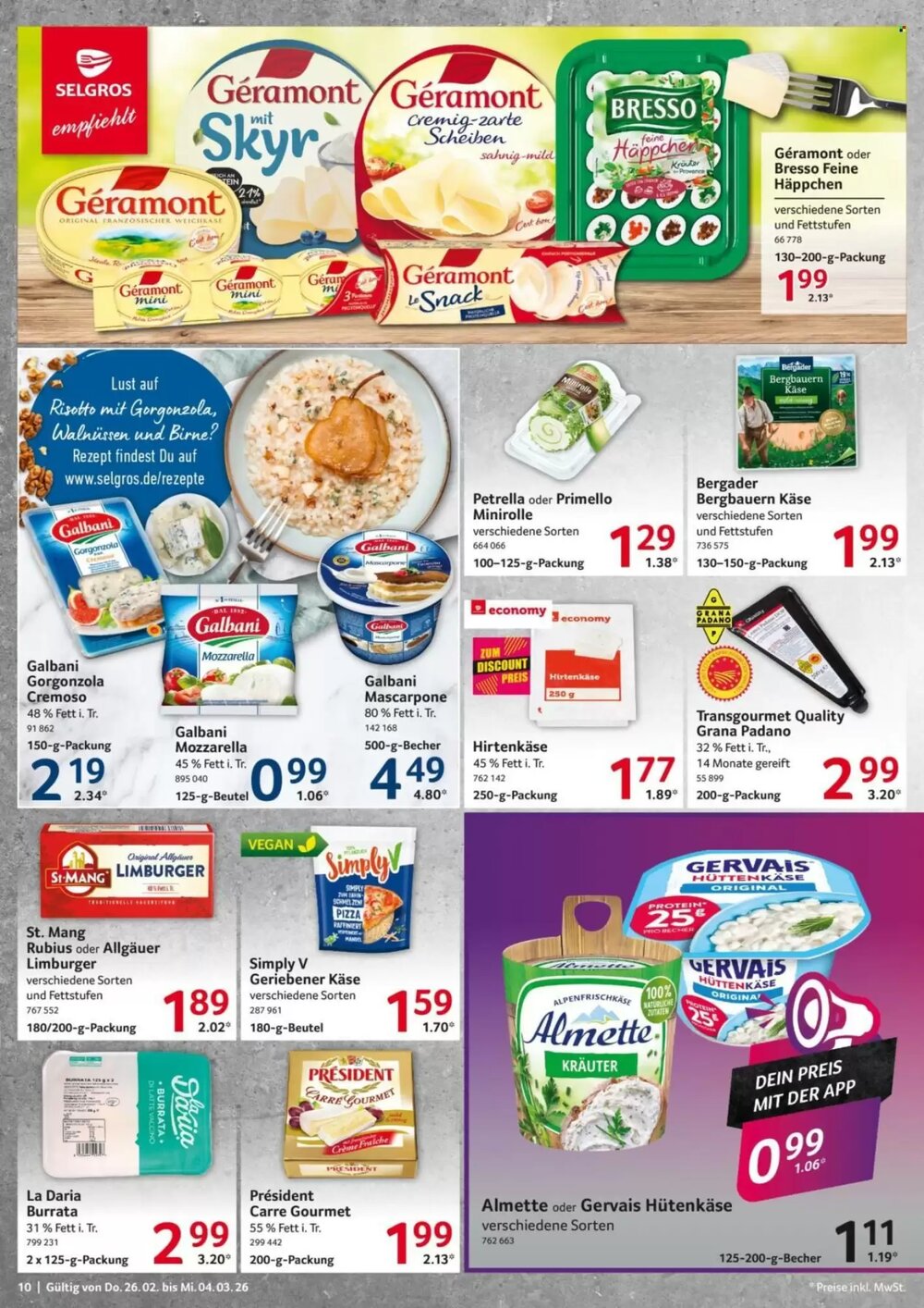 Selgros Prospekt (ab 26.02.2026) zum Blättern - Seite 10