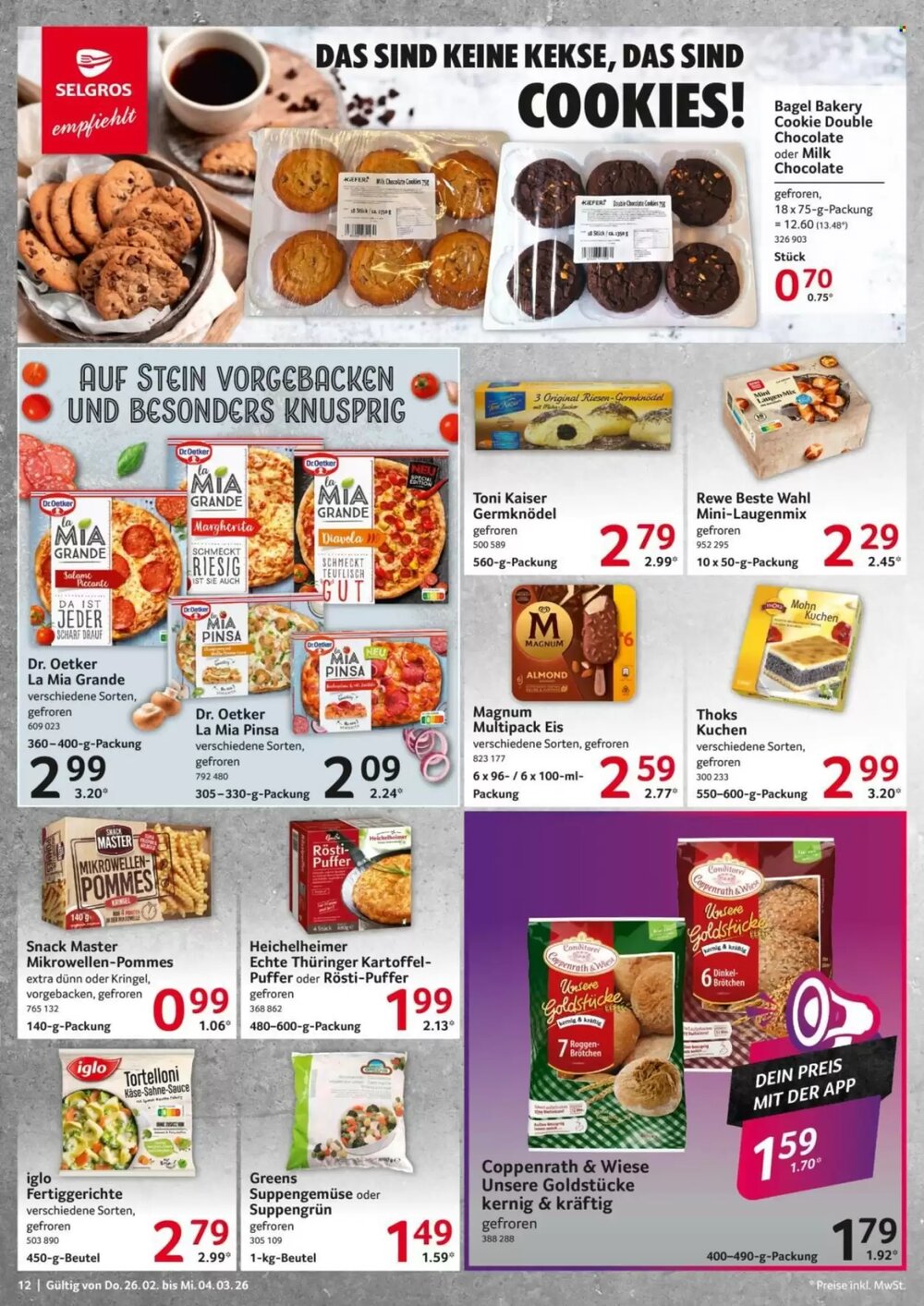Selgros Prospekt (ab 26.02.2026) zum Blättern - Seite 12