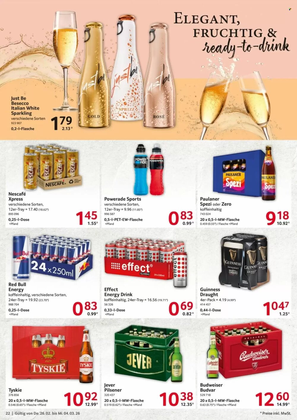 Selgros Prospekt (ab 26.02.2026) zum Blättern - Seite 22