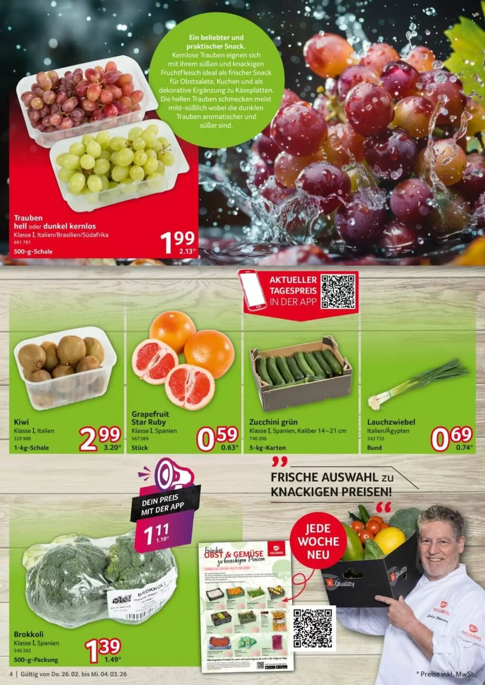 Selgros Prospekt (ab 26.02.2026) zum Blättern - Seite 4