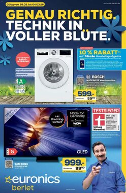 Euronics Prospekt (ab 26.02.2026) zum Blättern