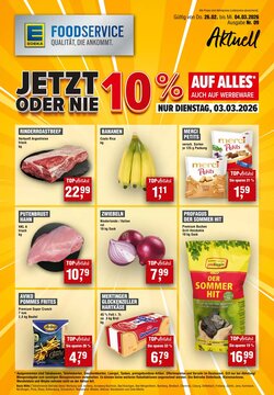 EDEKA Foodservice Prospekt (ab 26.02.2026) zum Blättern