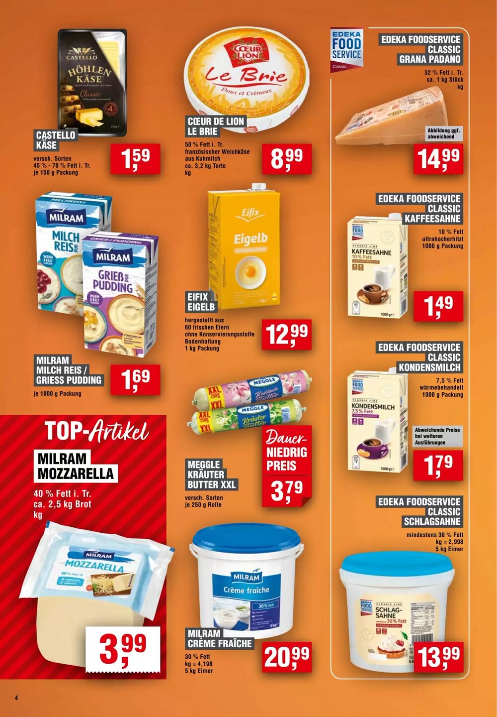 EDEKA Foodservice Prospekt (ab 26.02.2026) zum Blättern - Seite 4